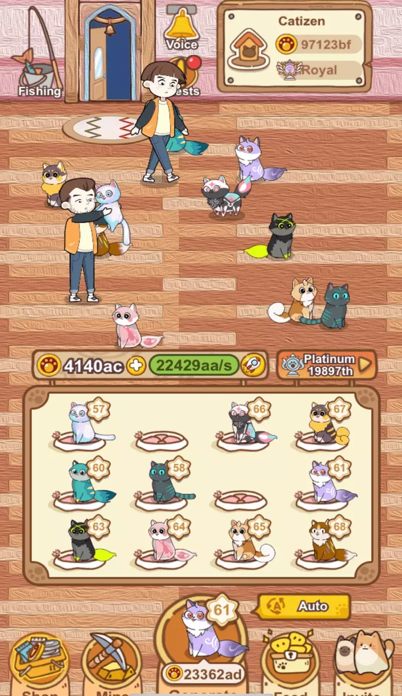 Screenshot Catizen Telegram Game 0