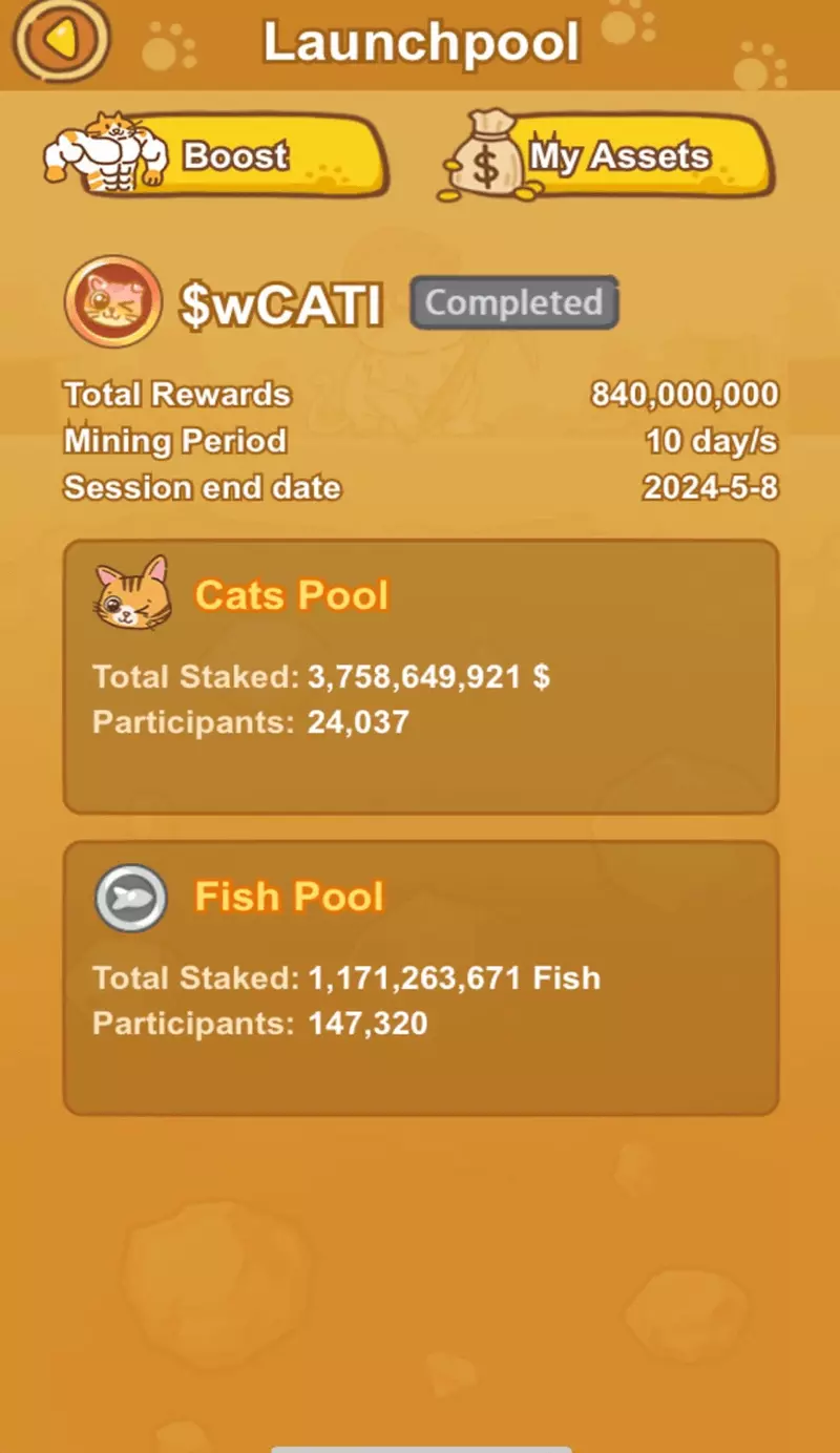 Screenshot Catizen Telegram Game 4