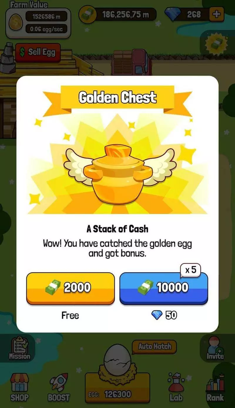 Скриншот игры Chick Coop Telegram 3