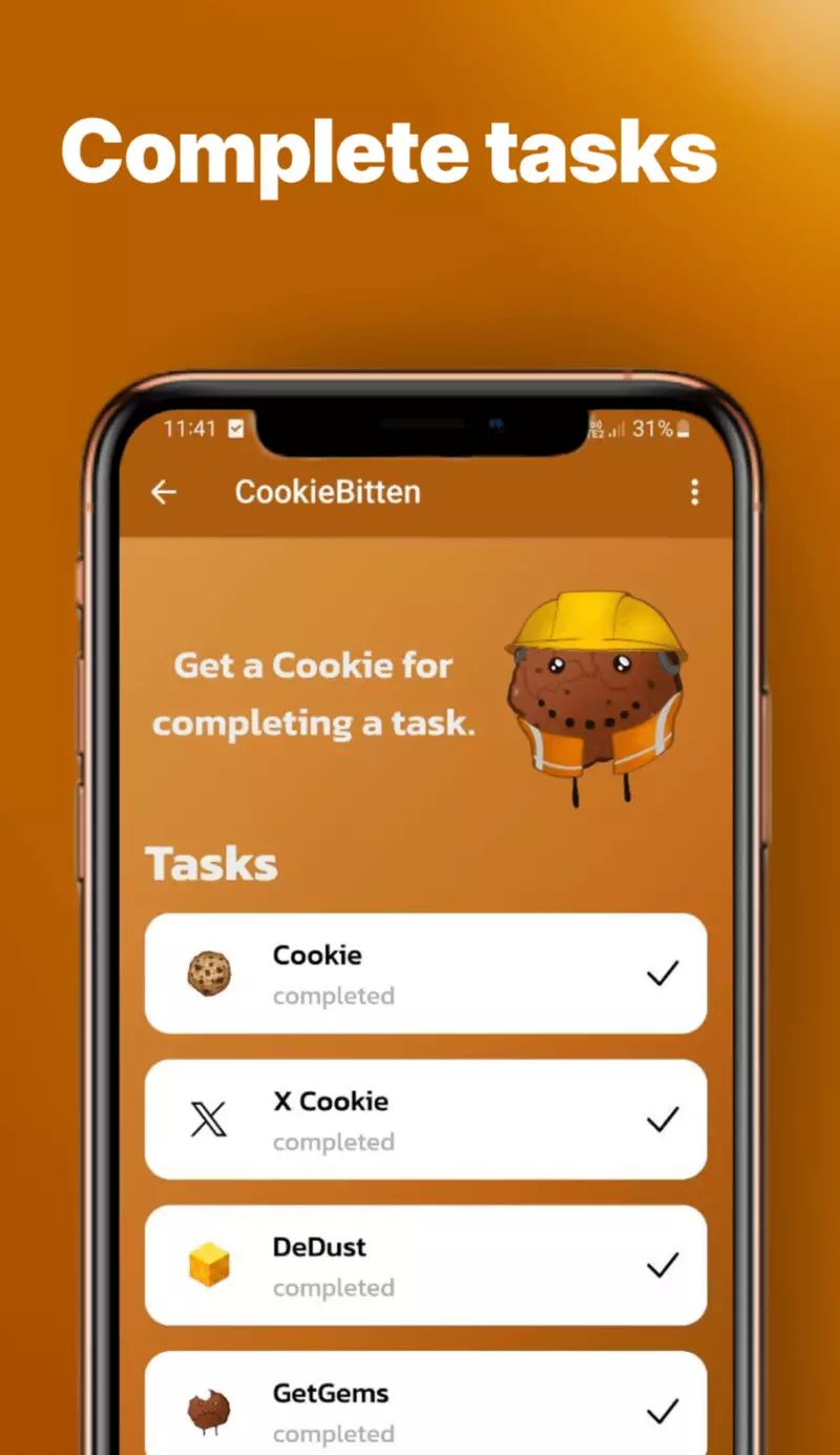 Скриншот игры Cookiebitten Telegram 3