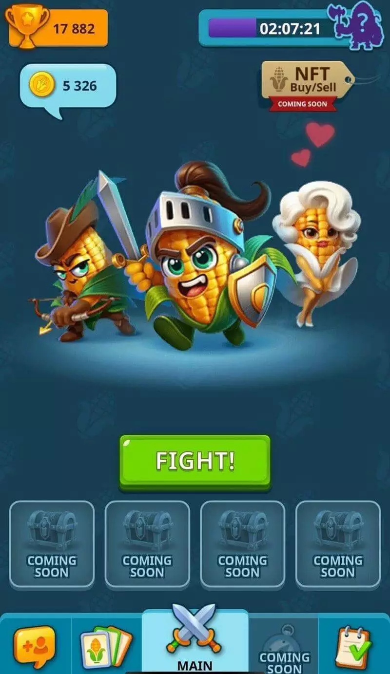 Screenshot Corn Battles Telegram Game 0