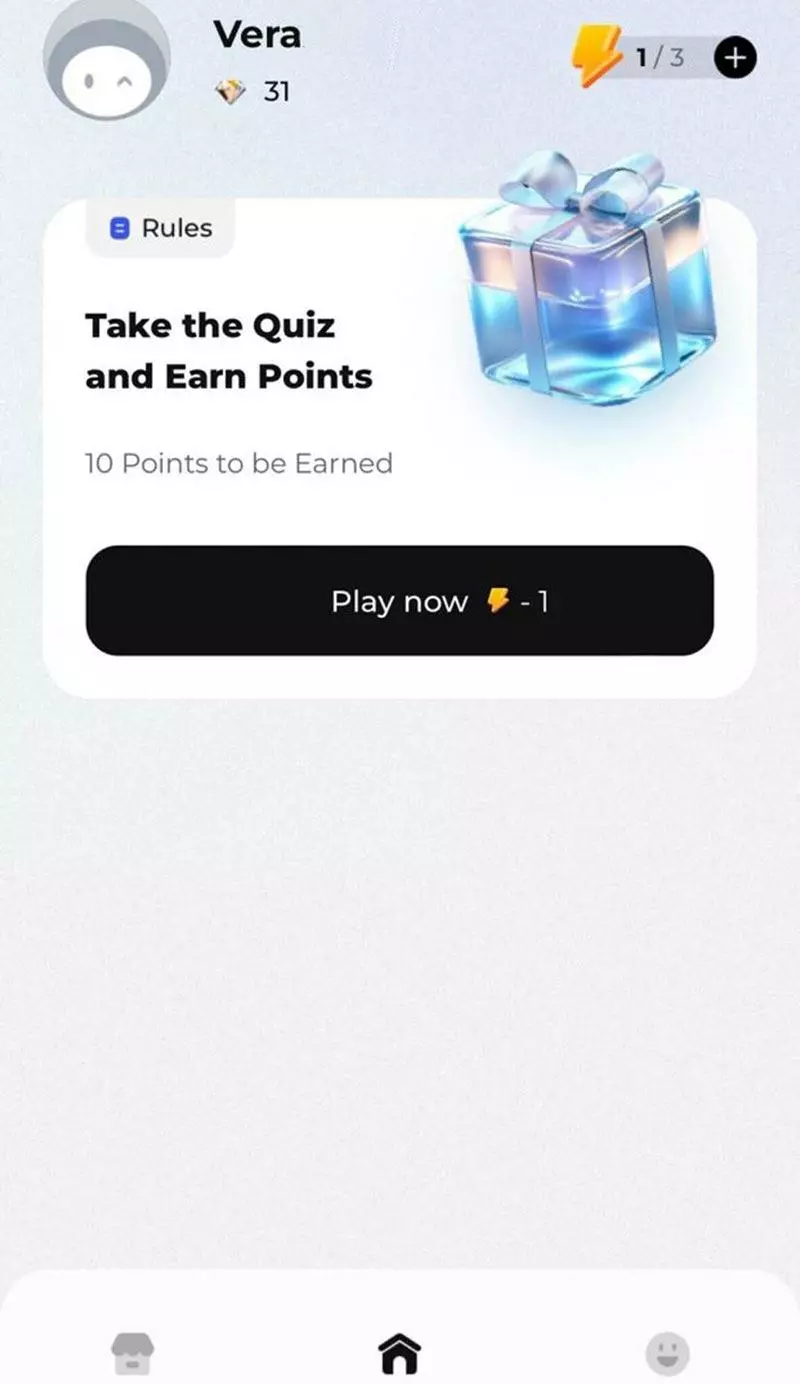 Скриншот игры Telegram Eva Quiz 0