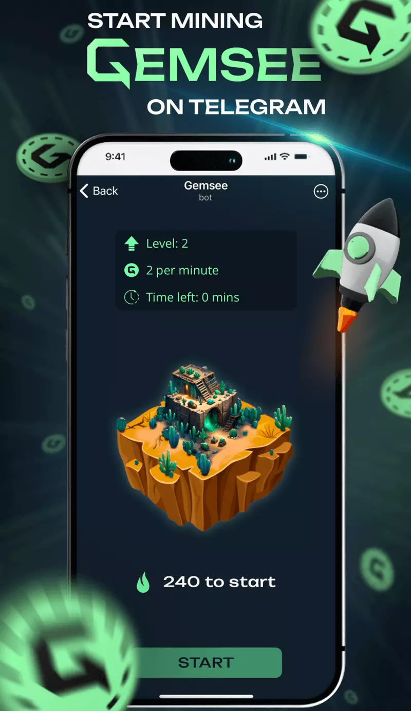 Screenshot Gemsee Telegram Game 0