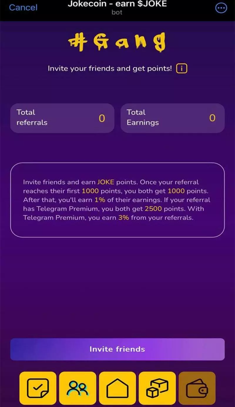 Скриншот Jokecoin Telegram Game 3