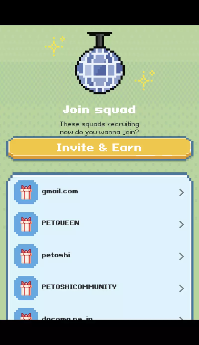 Скриншот игры Petoshi Telegram 2