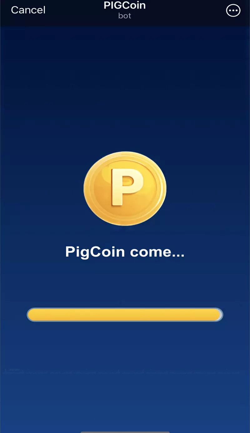 Скриншот Pigcoin Telegram Game 0