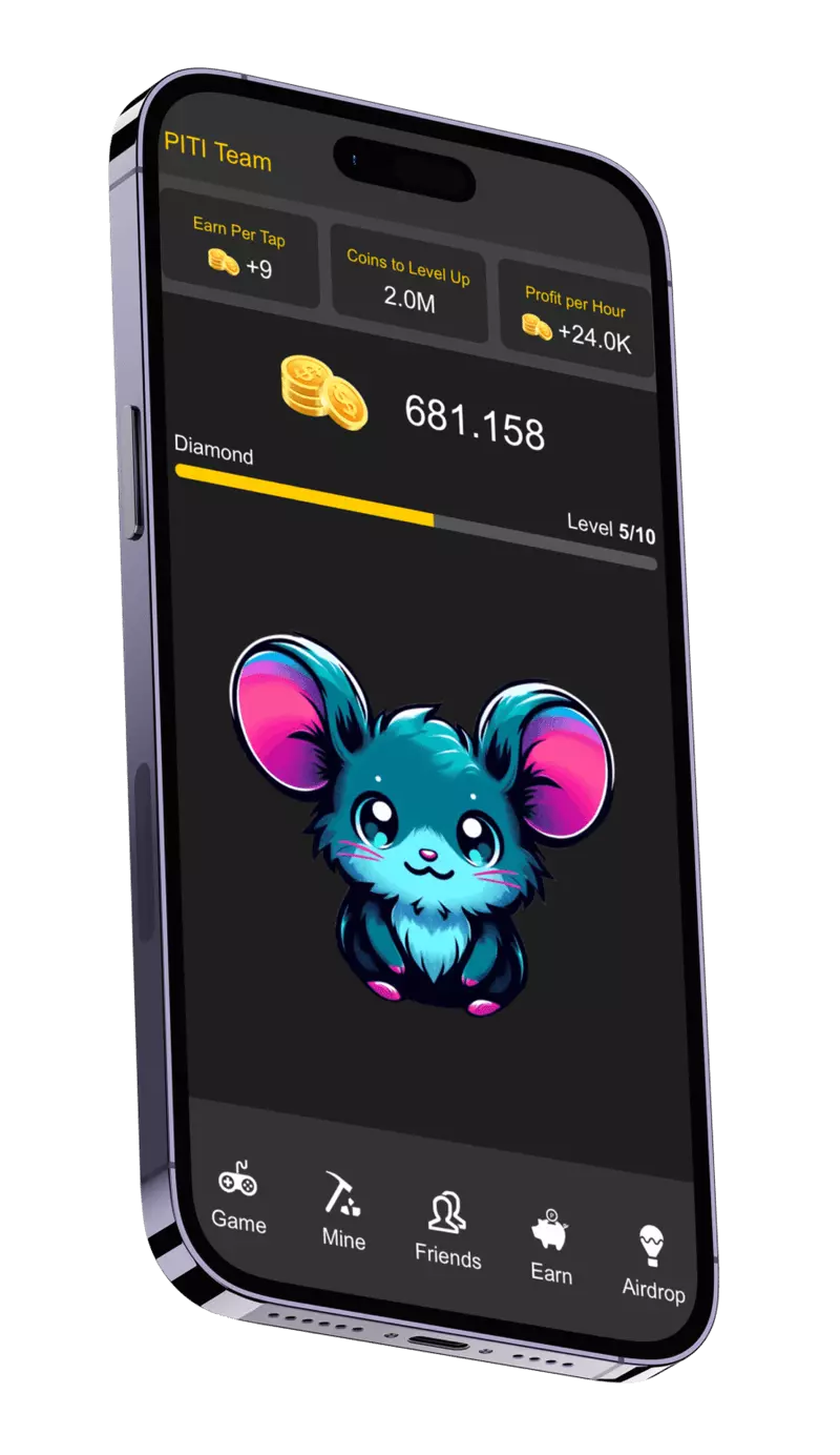 Скриншот Piti Tap Game Telegram Game 0