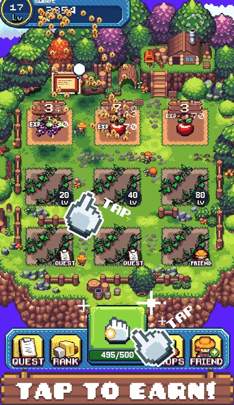 Screenshot Pixel X Farm Telegram Game 1