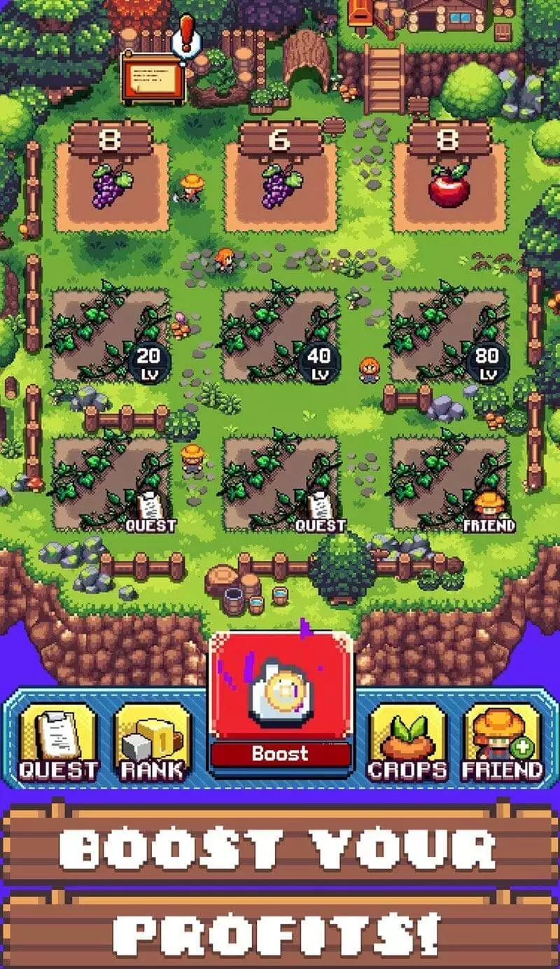 Скриншот Pixel X Farm Telegram Game 3