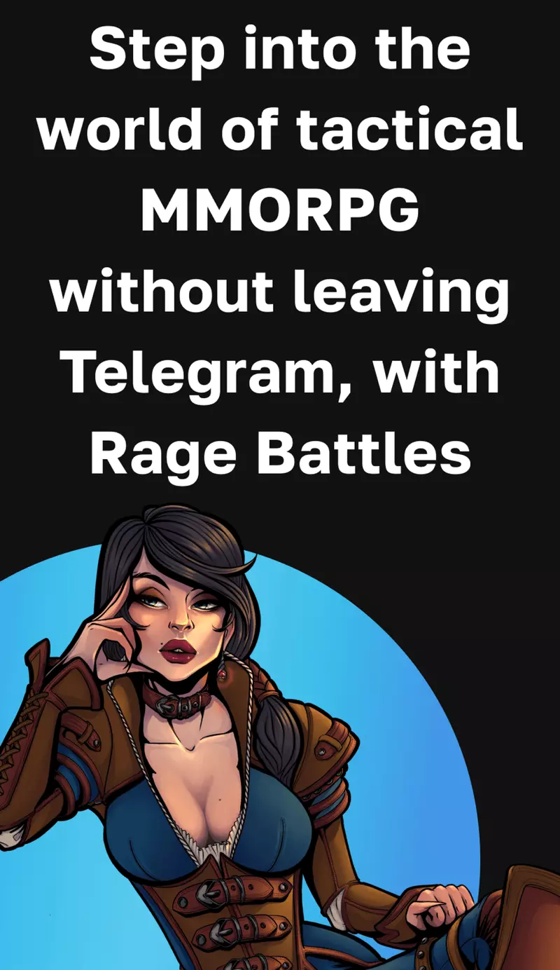 Скриншот Rage Battles Mmorpg Telegram Игра 1