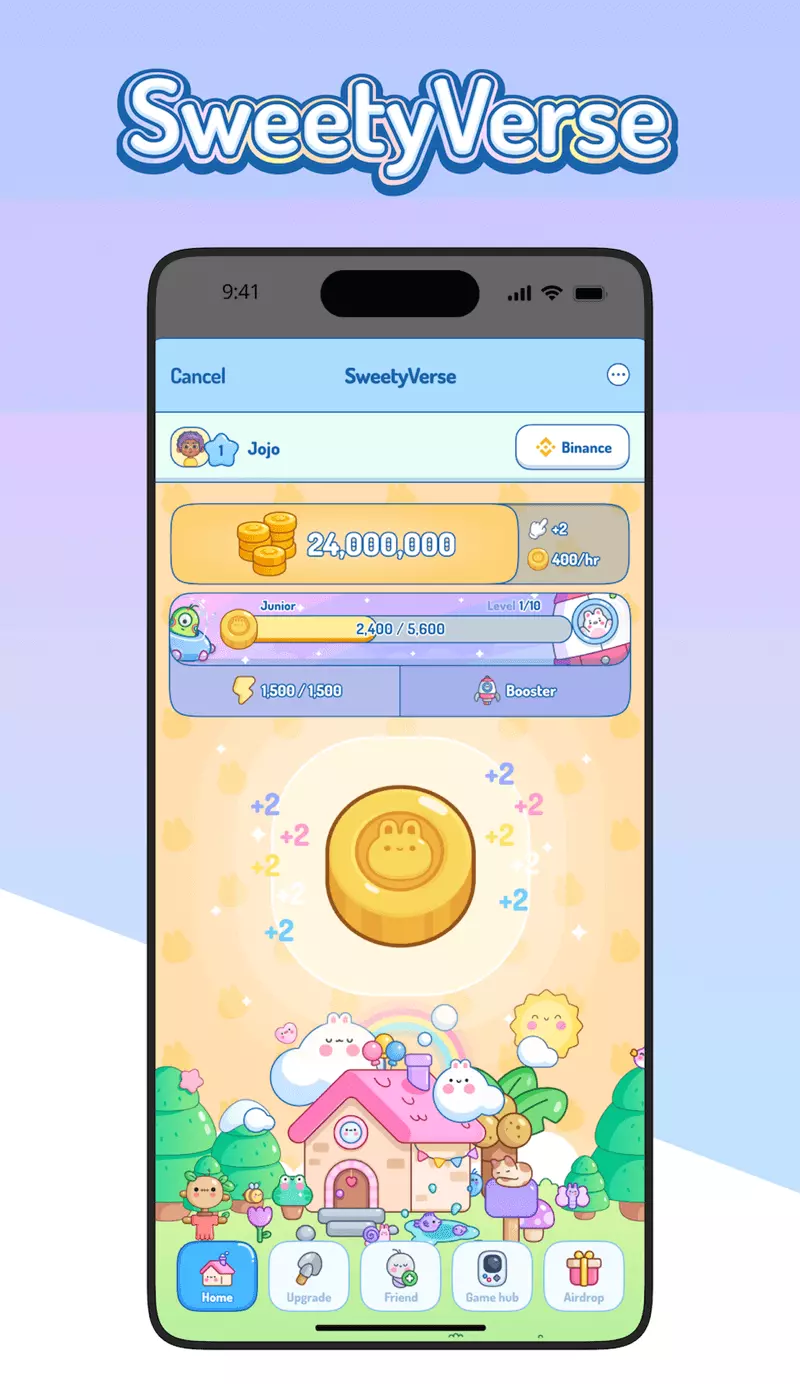 Скриншот игры Sweetyverse Telegram 0