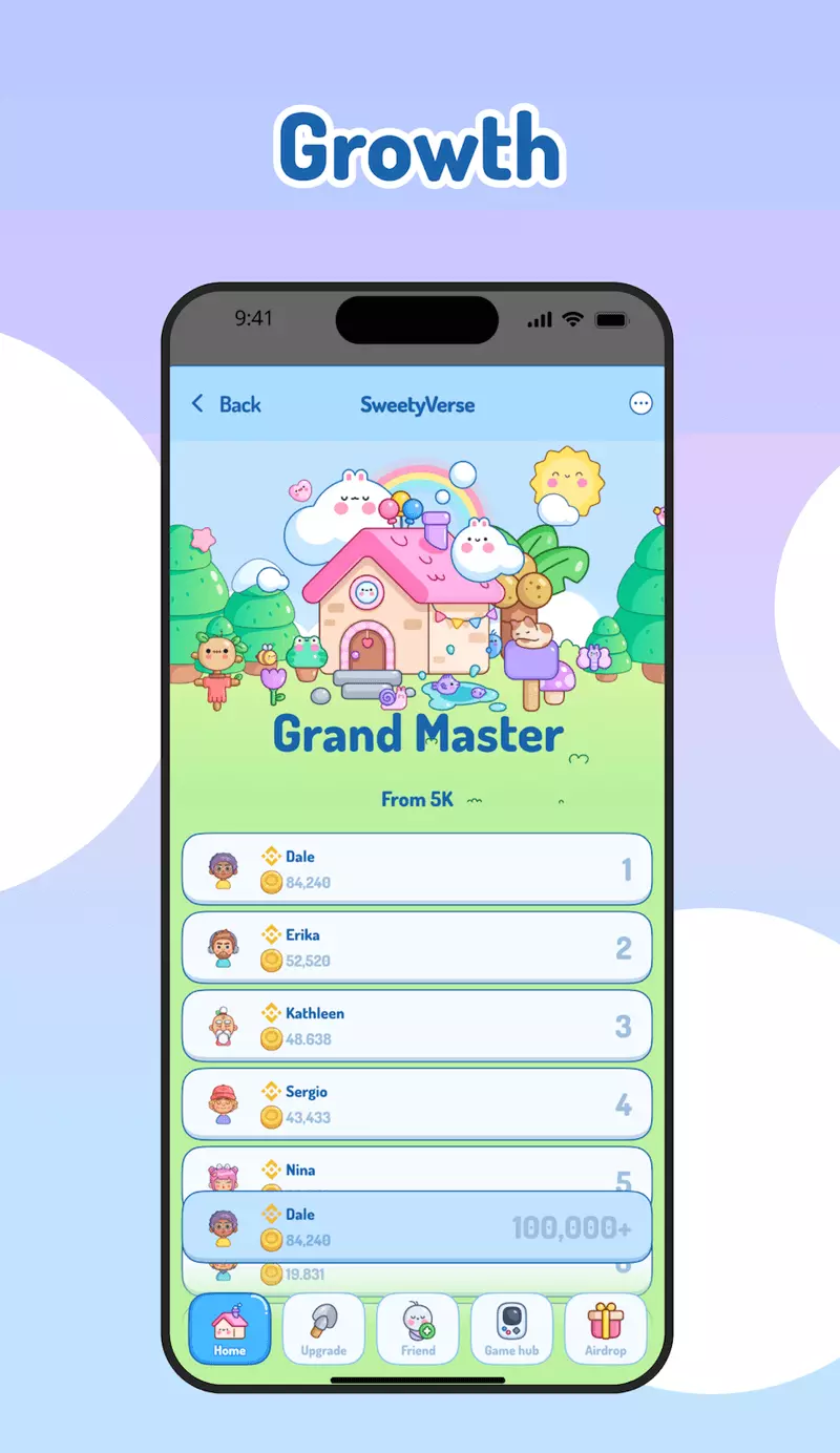 Скриншот игры Sweetyverse Telegram 2