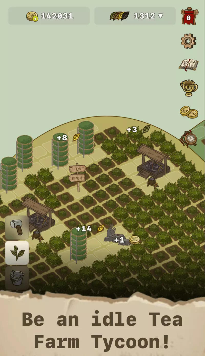 Screenshot Tea Farm Telegram Game 1