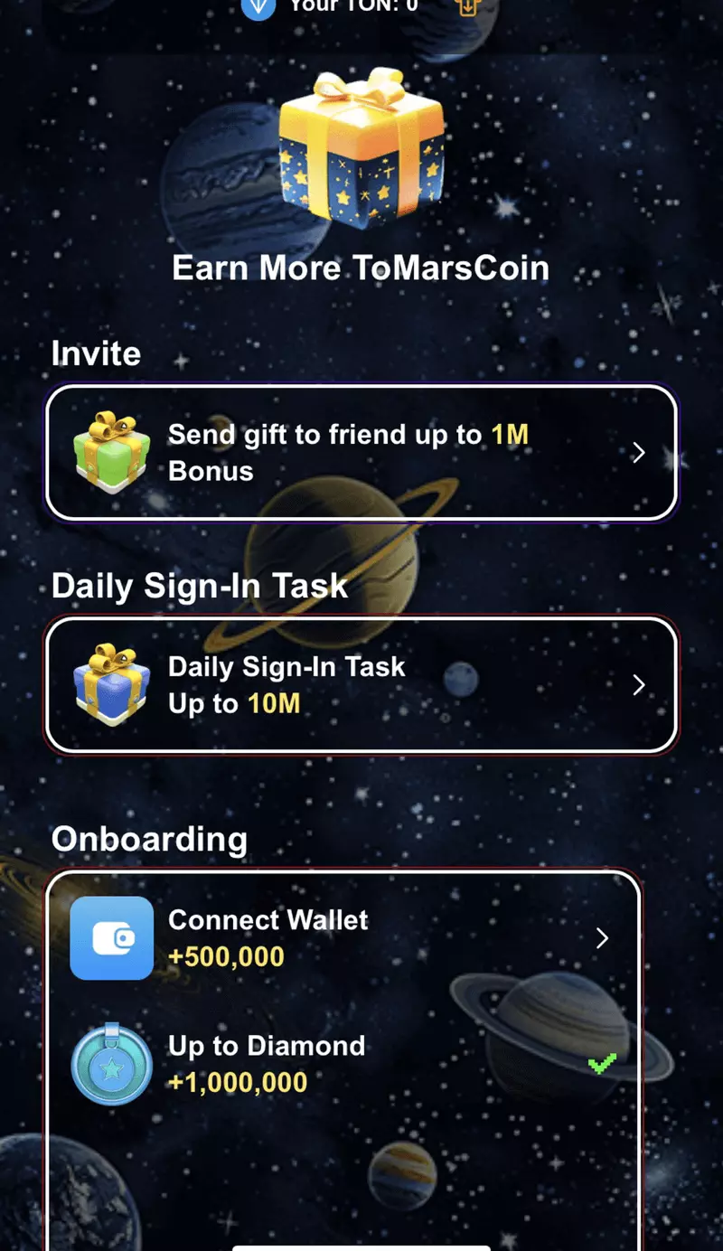 Screenshot Tomarscoin Telegram Game 2