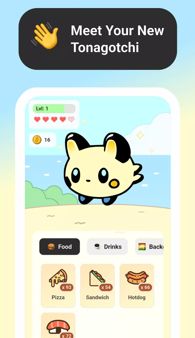 Screenshot Tonagotchi Telegram Game 0