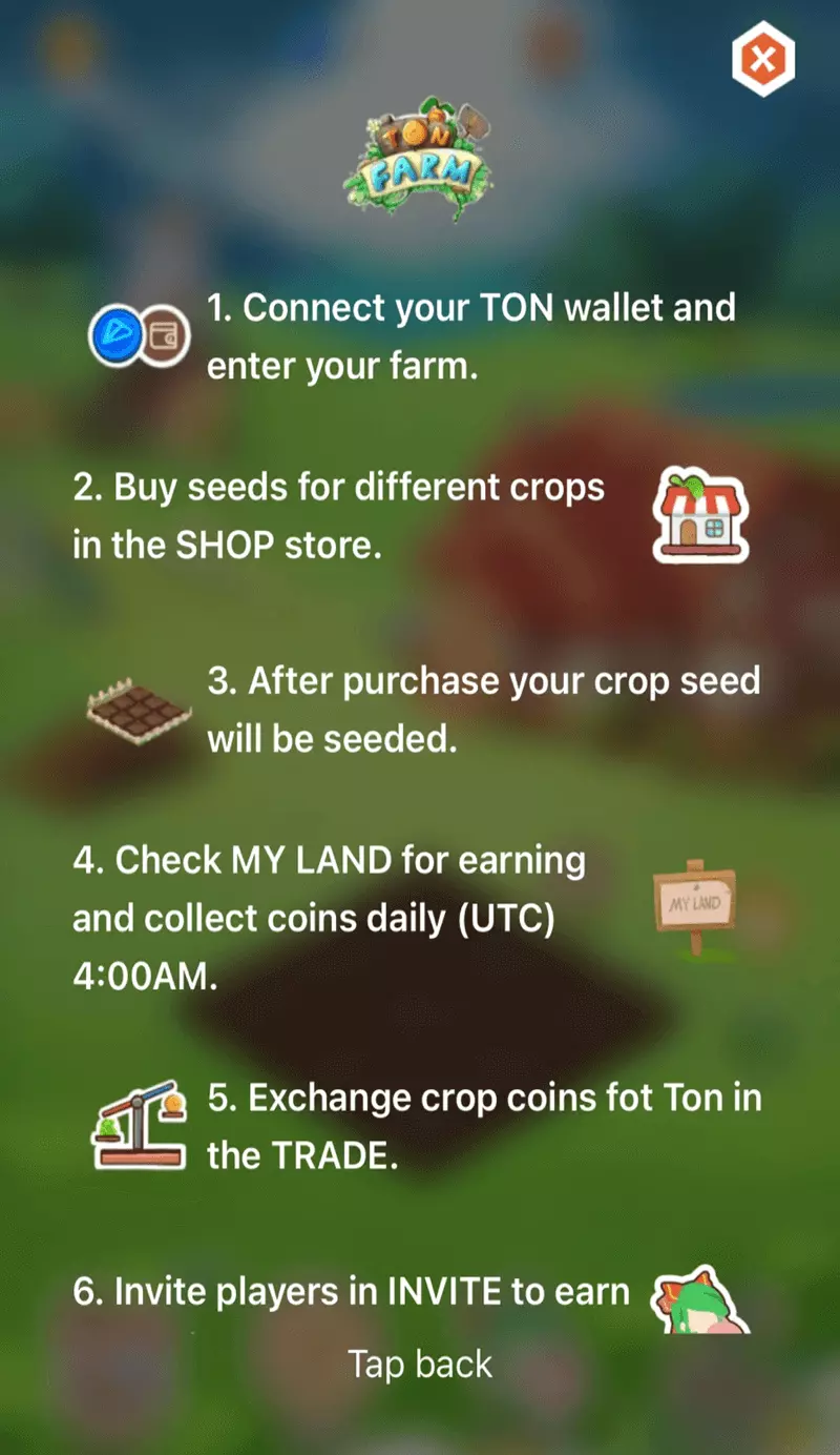 Скриншот игры Tonfarm Telegram 1