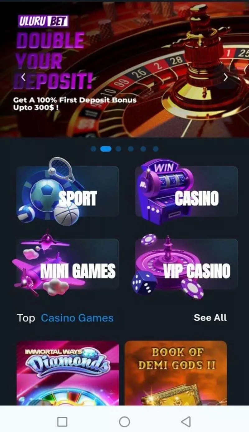 Screenshot Uluru Bet Telegram Game 0